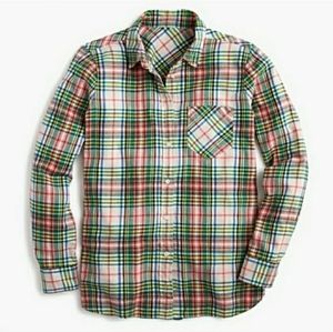 3 For $12! J. Crew Plaid Classic-fit Shirt